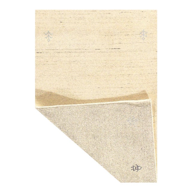 Traditional Pasargad DC Fine Hand Knotted Gabbeh Runner Rug For Sale - Image 3 of 3