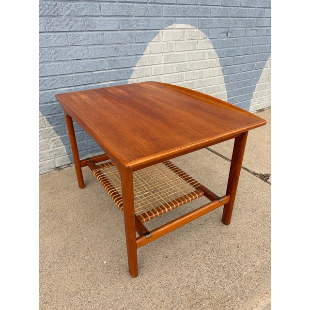 Folke Ohlsson Mid 20th Century Swedish Modern “Frisco” Teak Side Table by Folke Ohlsson for Tingströms For Sale - Image 4 of 12