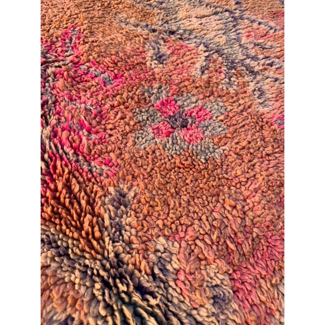 Boujad rugs are handwoven pile rugs from a small region in Haouz between the Middle Atlas and the Atlantic ocean. The...