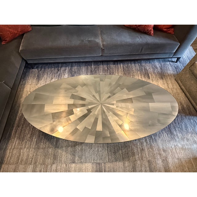 Oly Studio Oly George Silver Coffee Table For Sale - Image 4 of 15