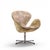Fritz Hansen Arne Jacobsen for Fritz Hansen Mid Century Swan Chairs - Set of 4 For Sale - Image 4 of 12