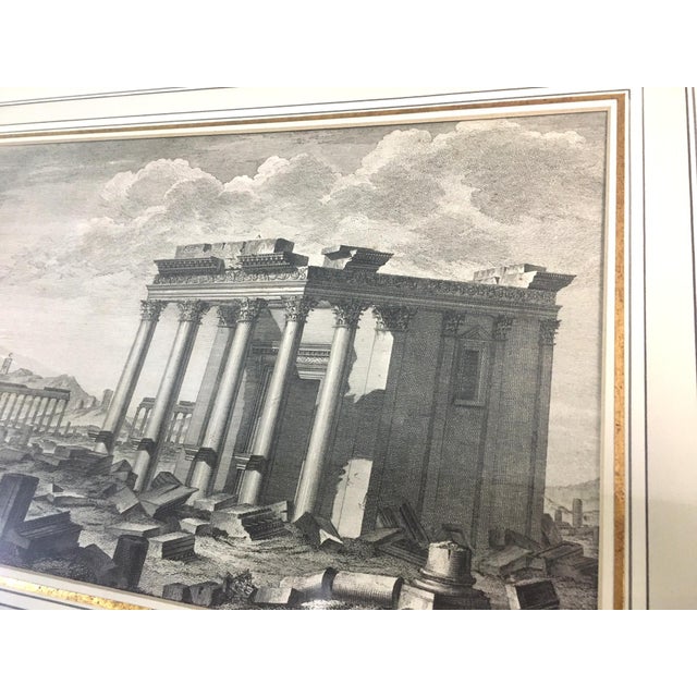 Set of Three Framed Neo-Classic Etchings the Ruins of Palmyra Robert Wood 1753 For Sale - Image 11 of 11