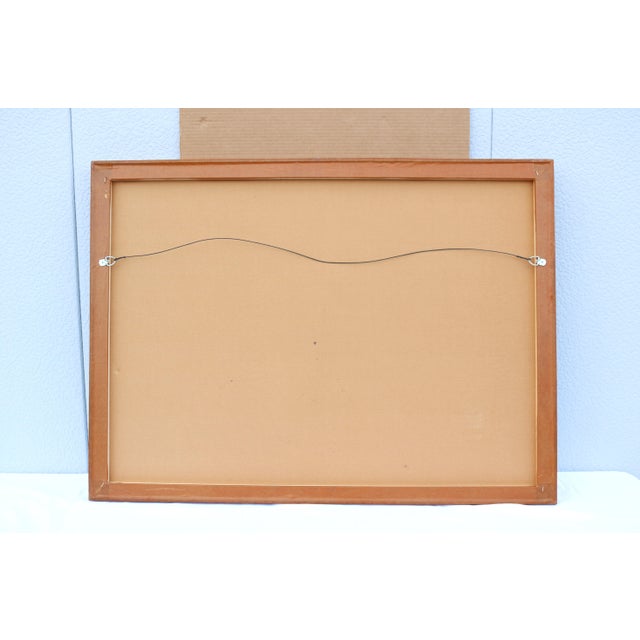 1986 Hannah Ferenbach Rocky Coastal Seascape Watercolor Painting One-of-a-Kind For Sale - Image 18 of 18