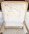Coastal Carved Faux Rope Solid Wood Dining Chairs Abstract Upholstery Set of 6 For Sale - Image 15 of 18