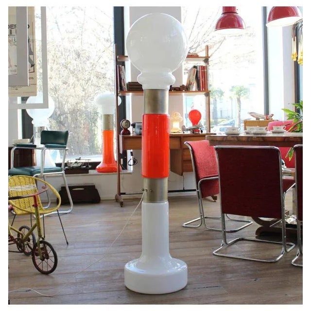 AVMazzega Numbered Birillo Lamp from Mazzega, 1960s For Sale - Image 4 of 4