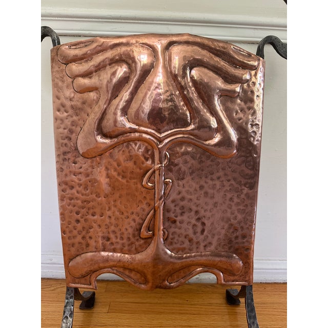 Late 19th Century Scottish Art Nouveau Fire Screen For Sale In Los Angeles - Image 6 of 8