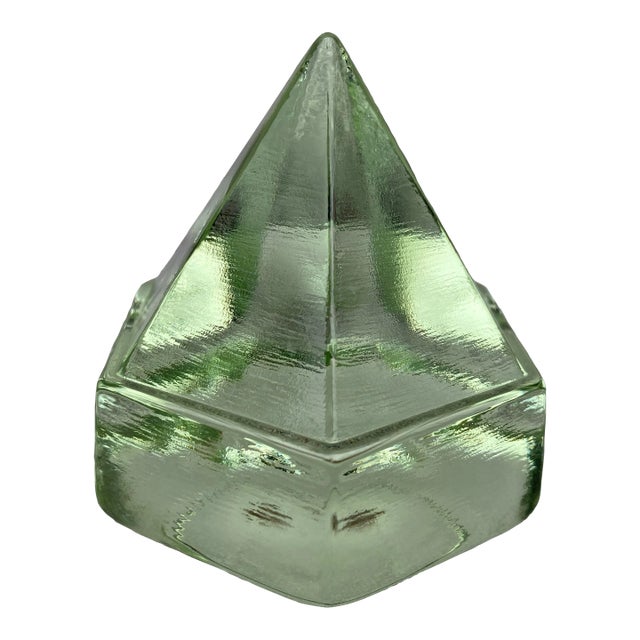 Mid Century Glass Deck Prism For Sale