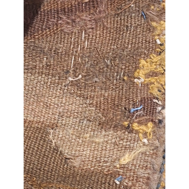 Light Green Antique European Maritime Tapestry Wall Hanging, 18th–19th Century For Sale - Image 8 of 9