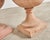 Pair of Tuscan Terracotta Garden Sphere Finials on Pedestals For Sale - Image 12 of 18