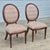 Hooker Furniture Oversized Louis XVI Tufted Oval Back Side Chairs, a Pair For Sale - Image 12 of 12