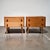 Mid-Century Modern Vintage Oak Bedside Tables from Ikea, 1970s, Set of 2 For Sale - Image 3 of 9