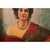 Gray French Vintage Portrait of a Flamenco Dancer, Signed Tondreau For Sale - Image 8 of 9