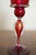 Italian Handcrafted Chalice in Blown Murano Glass 1970s For Sale - Image 9 of 11