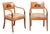 Pair of Mid 19th Century Danish Birch Armchairs For Sale