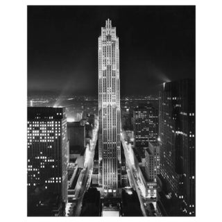 Rockefeller Center, 1945, Silver Gelatin Fibre Print For Sale