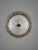 Vintage French Brass and Cut Glass Pendant Light, 1960s For Sale - Image 3 of 5