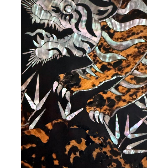 Musuem Quality Antique Korean Table with superb Inlay Joseon Dynasty For Sale - Image 9 of 18