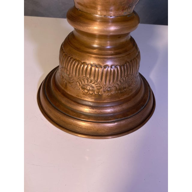 Chiseled and Embossed Copper Amphora, 1890s For Sale - Image 14 of 17