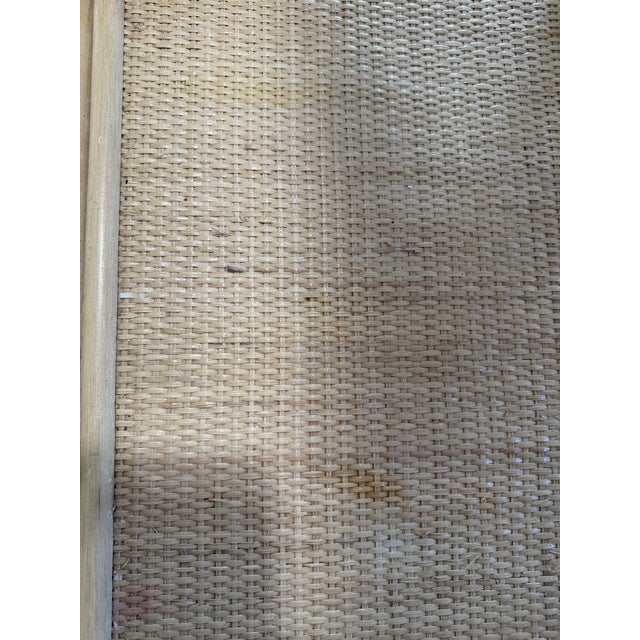 Vintage Palm Beach Rattan & Wicker Étagère For Sale - Image 12 of 12