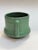 Weller Pottery Early 20th. C. Weller Pottery Matte Green Arts & Crafts Handled Vessel For Sale - Image 4 of 11