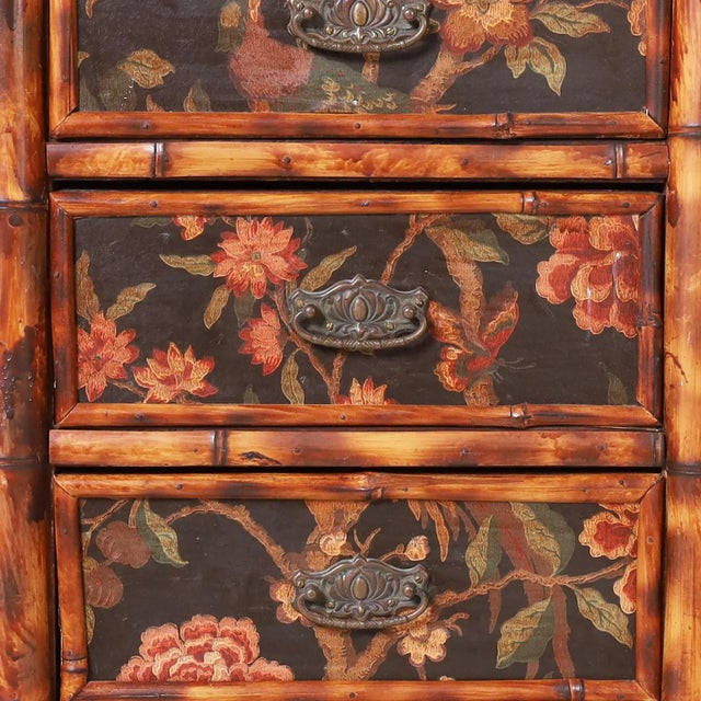 English Bamboo Desk or Writing Table For Sale In West Palm - Image 6 of 10