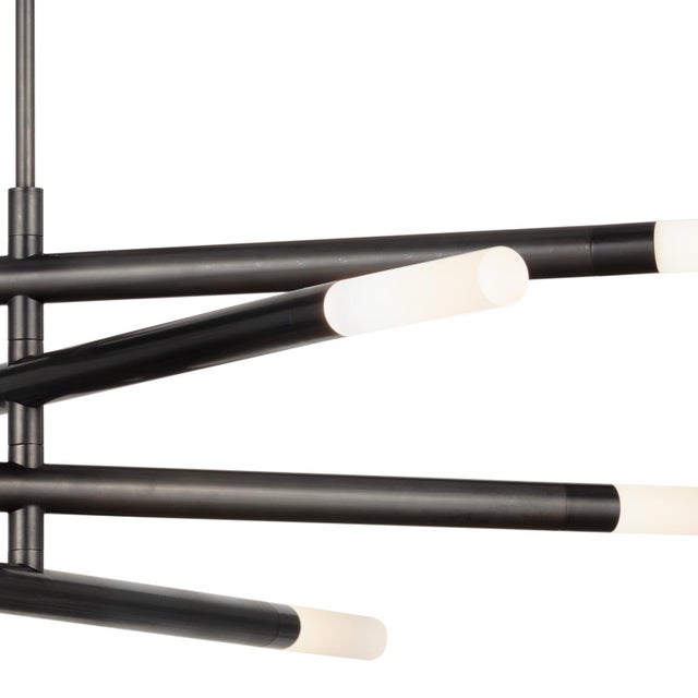 Regina Andrew Wick Steel Chandelier, Oil Rubbed Bronze For Sale - Image 4 of 6
