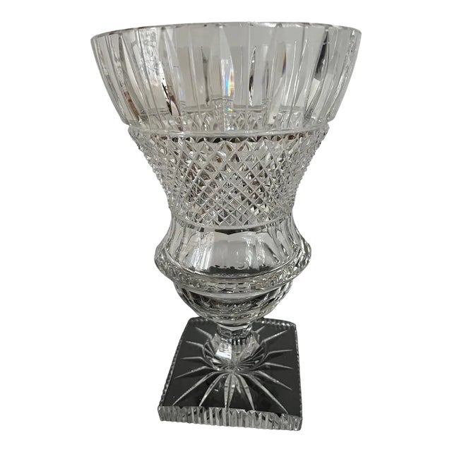 Bohemia Cristallo Vase, 1900 For Sale