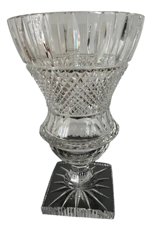Bohemia Cristallo Vase, 1900