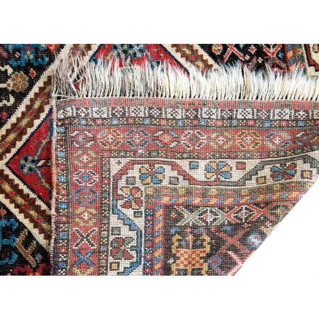 Early 20th Century Persian Afshar Rug For Sale - Image 11 of 15