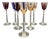 Art Nouveau Liqueur Glasses, 1910s, Set of 6 For Sale