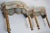 Melissa Levinson Pair of 19th Century Italian Painted & Parcel Gilt Consoles by Mla For Sale - Image 4 of 18