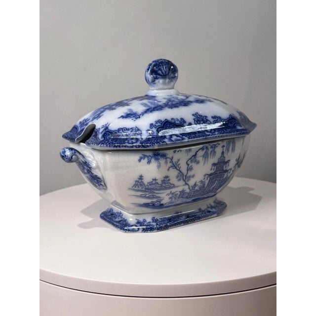 Early 19th Century Sauce Tureen, Ridgway Staffordshire For Sale - Image 5 of 12