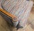 Louis XVI Revival Carved Walnut Fauteuil Armchair With Fluted Legs and Striped Upholstery, 20th Century For Sale In Washington DC - Image 6 of 11