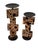 R & Y Augousti Bamboo Candle Holder Pricket, Pair For Sale In Phoenix - Image 6 of 8