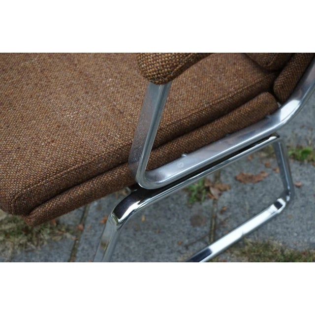 Metal Vintage Conference Chairs from Drabert, 1970s, Set of 6 For Sale - Image 7 of 18