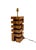1970s Hollywood Regency Wood Table Lamp For Sale - Image 11 of 12