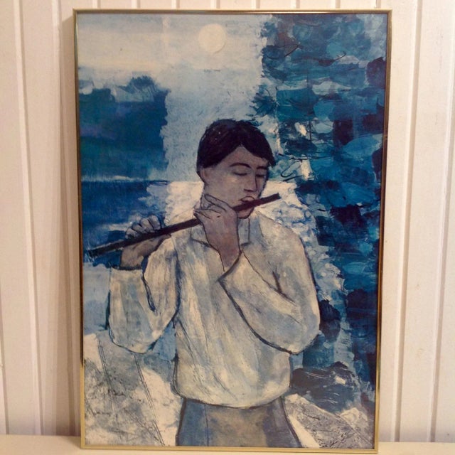 1969 Hazard Durfee Of Thoreau Playing His Flute. Iconic image of Henry David Thoreau playing his flute. Earlier renderings...