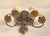 Metal Large Vintage Ciani Firenze Wall Lamp, 1970s For Sale - Image 7 of 18