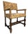 Add a traditional English touch to your decor with this remarkable barley twist walnut armchair with center stretcher from...