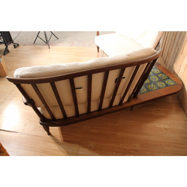 Corner Sofa attributed to Guillerme and Chambron, 1960 For Sale - Image 12 of 13