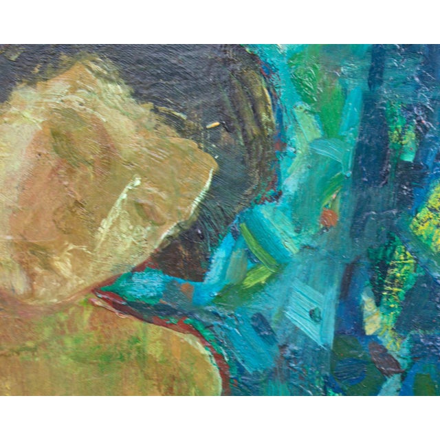 1975 Oil on Canvas Painting of a Nude Female Figure For Sale - Image 4 of 8