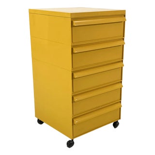 Model 4601 Chest of Drawers on Wheels by Simon Fussell for Kartell, 1970s For Sale