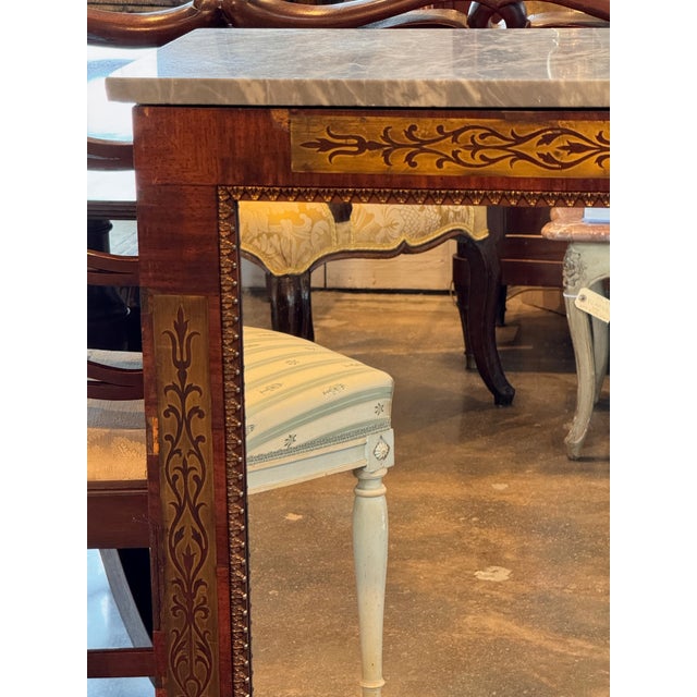 Early 19th Century Regency Brass Inlaid Rosewood Cabinet For Sale - Image 6 of 12