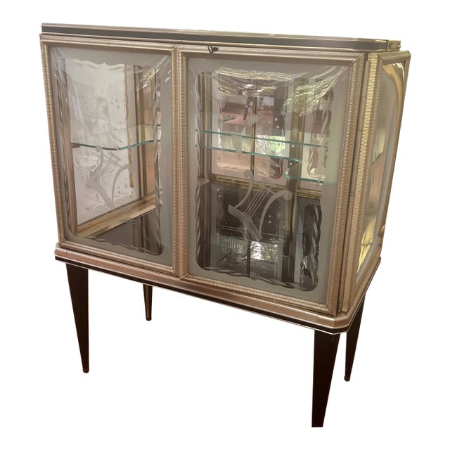 1950s Vintage Bar Cabinet by Umberto Mascagni For Sale