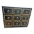 Vintage Hollywood Regency 3 Drawer Espagna Chest For Sale