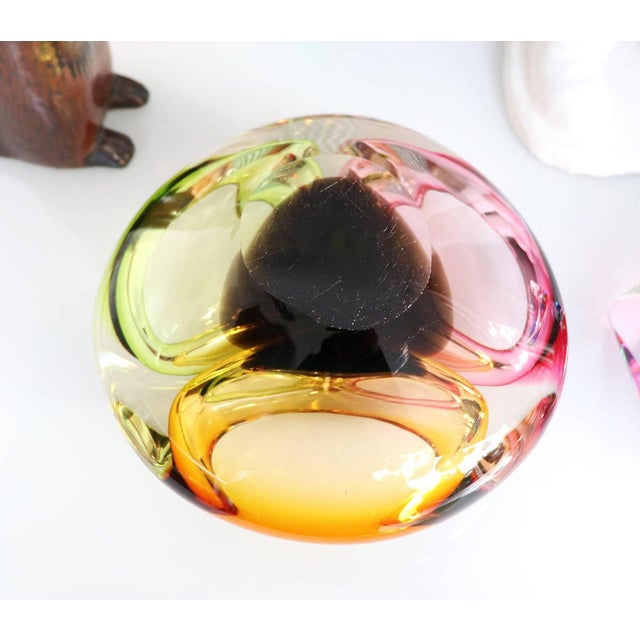 1960s Murano Glass Three-Section Bowl, 1960s For Sale - Image 5 of 6