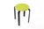 Wood Vintage Mid Century Post Modern Bentwood Stacking Stools — Lime Green + Black Lacquer — Set of Two For Sale - Image 7 of 7