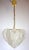 Italian Murano Ice Glass Leaf Arischoken Pendant Lamp from Novaresi, 1970s For Sale - Image 13 of 13