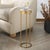 Make a luxe and stylish impact with our Hannahmarie drink table. A refined silhouette and luxe materiality bring a...