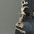 Vintage Brutalist Raku Fired Sculptural Vase For Sale - Image 10 of 12
